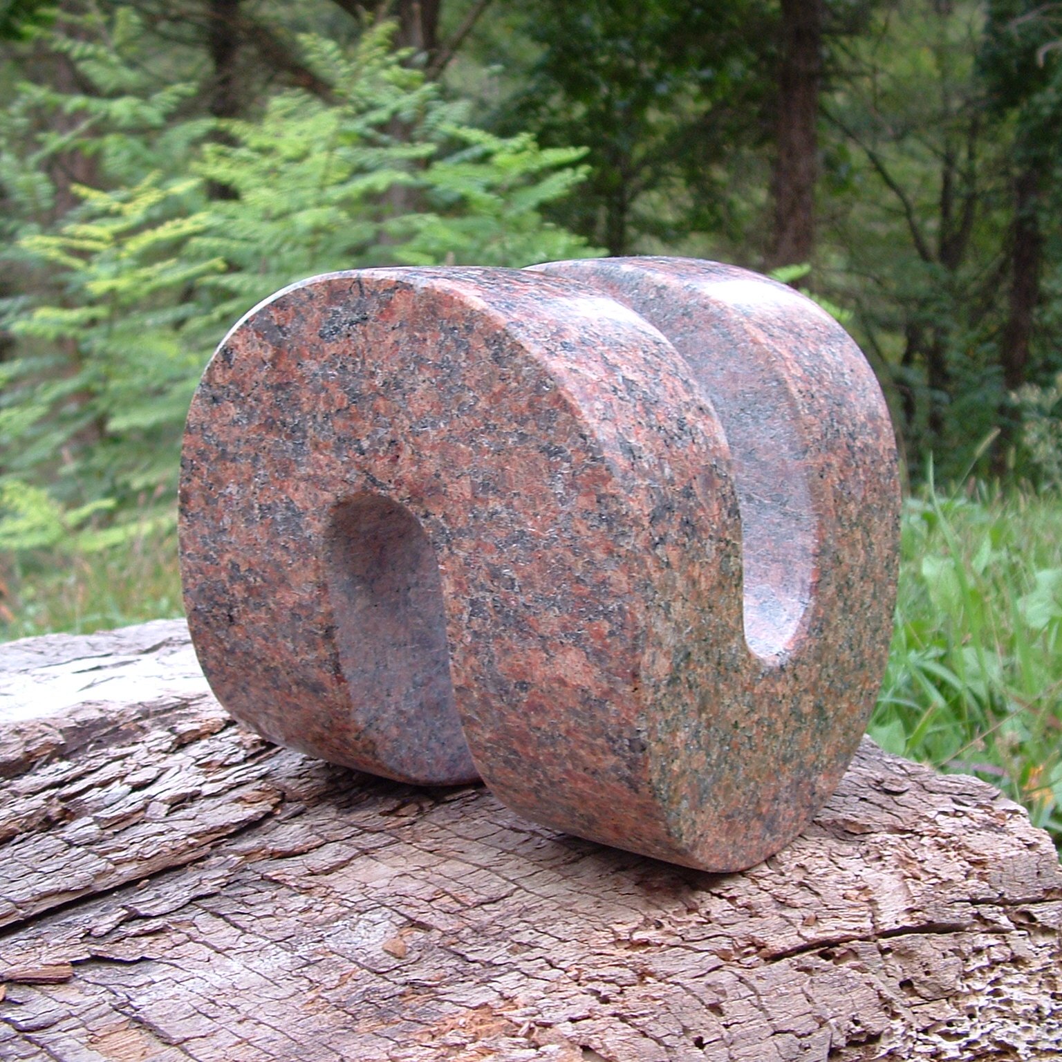granite abstract sculpture