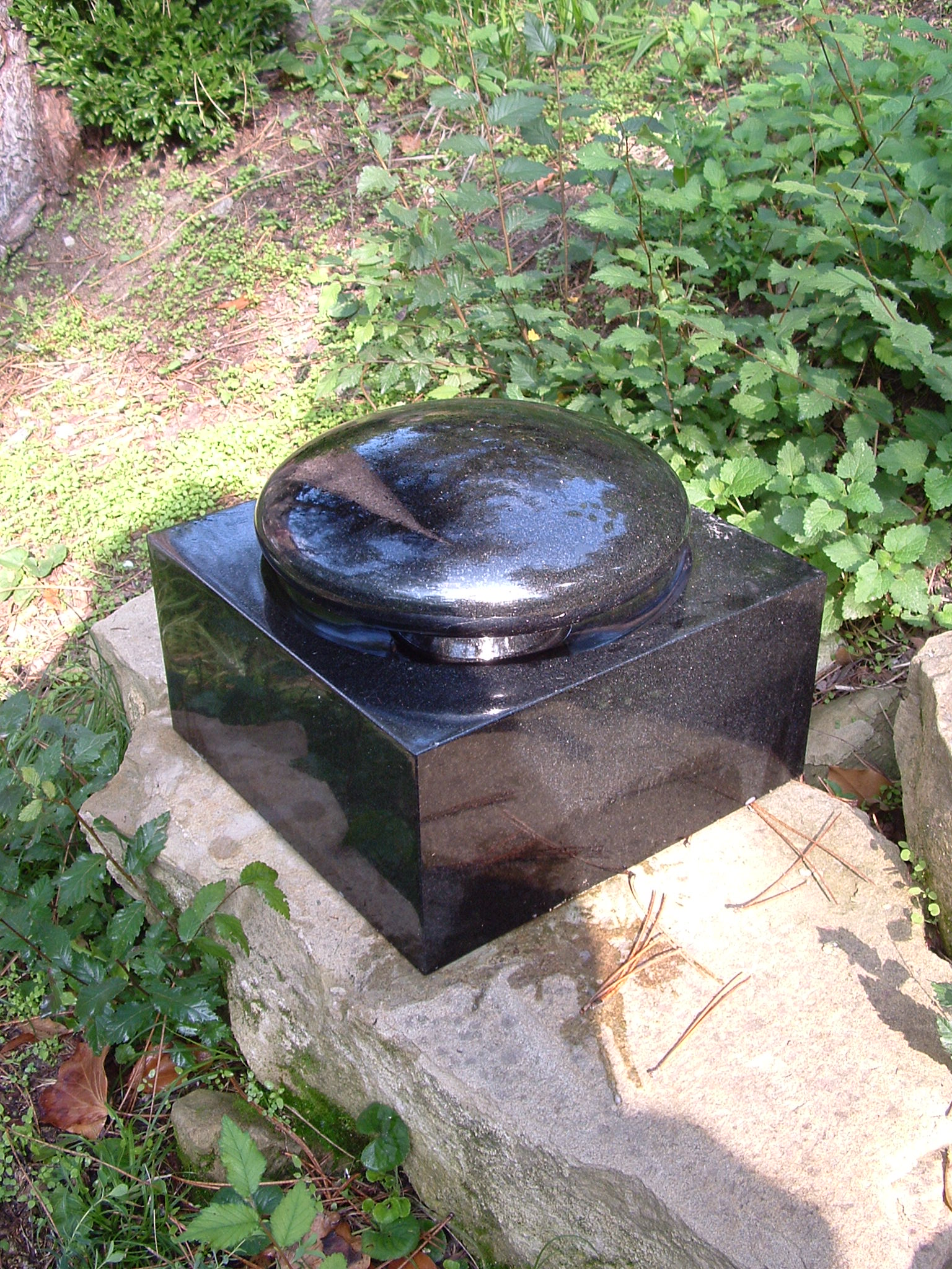 granite abstract sculpture