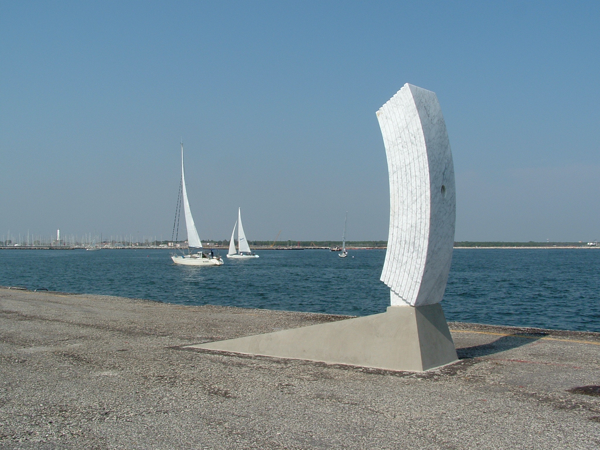 marble abstract sculpture