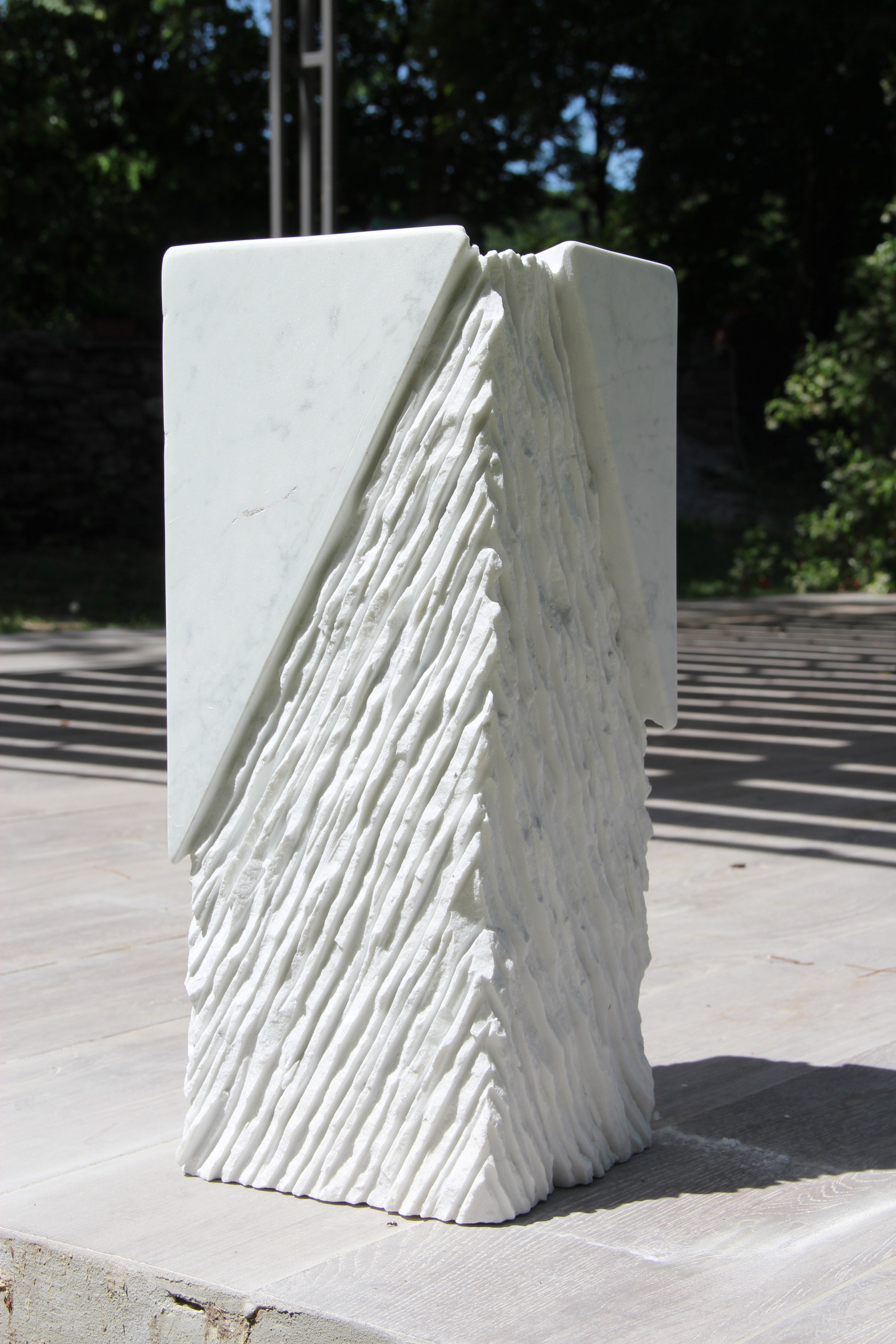 marble abstract sculpture