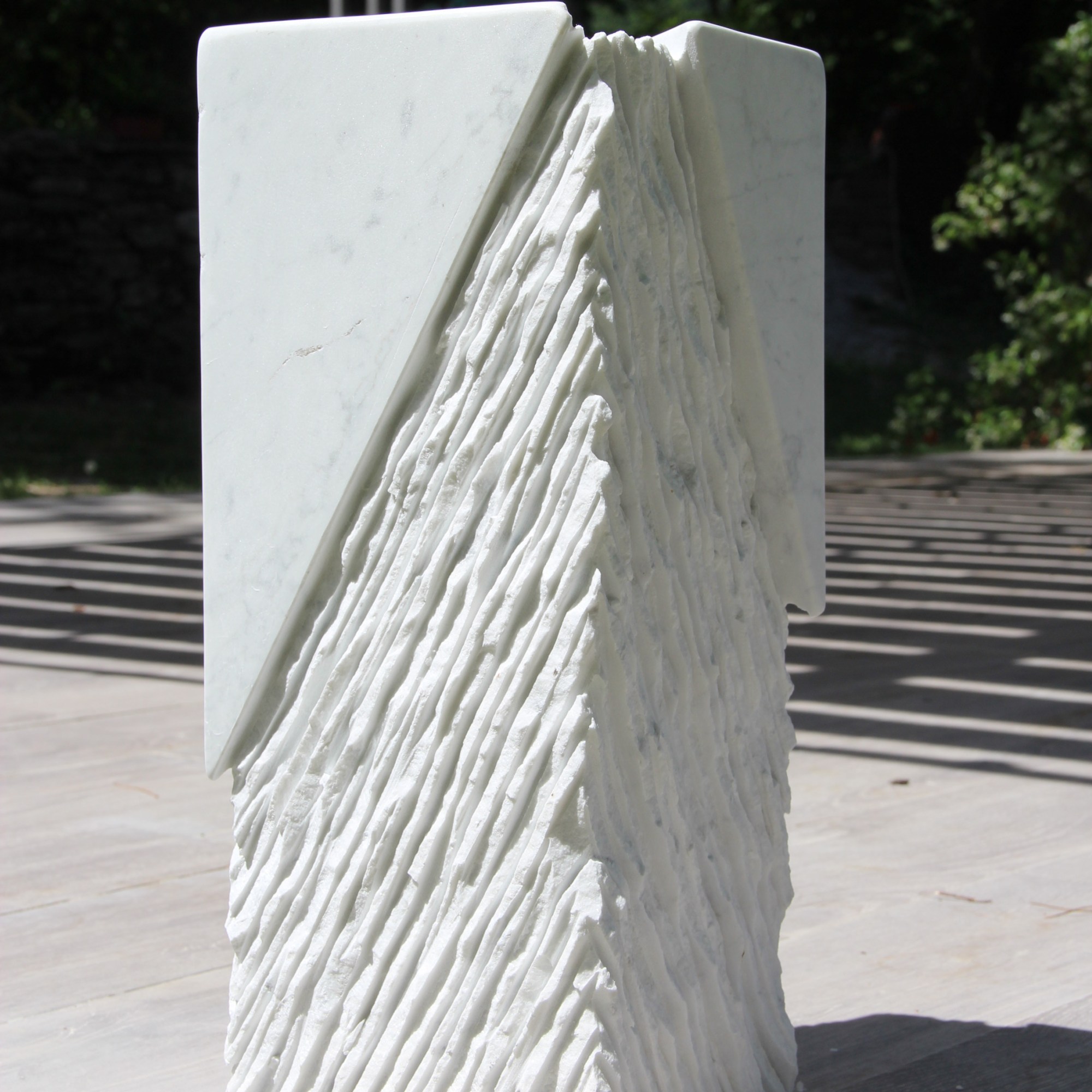 marble abstract sculpture