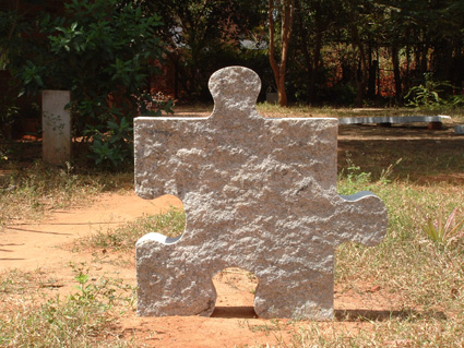 gneiss abstract sculpture