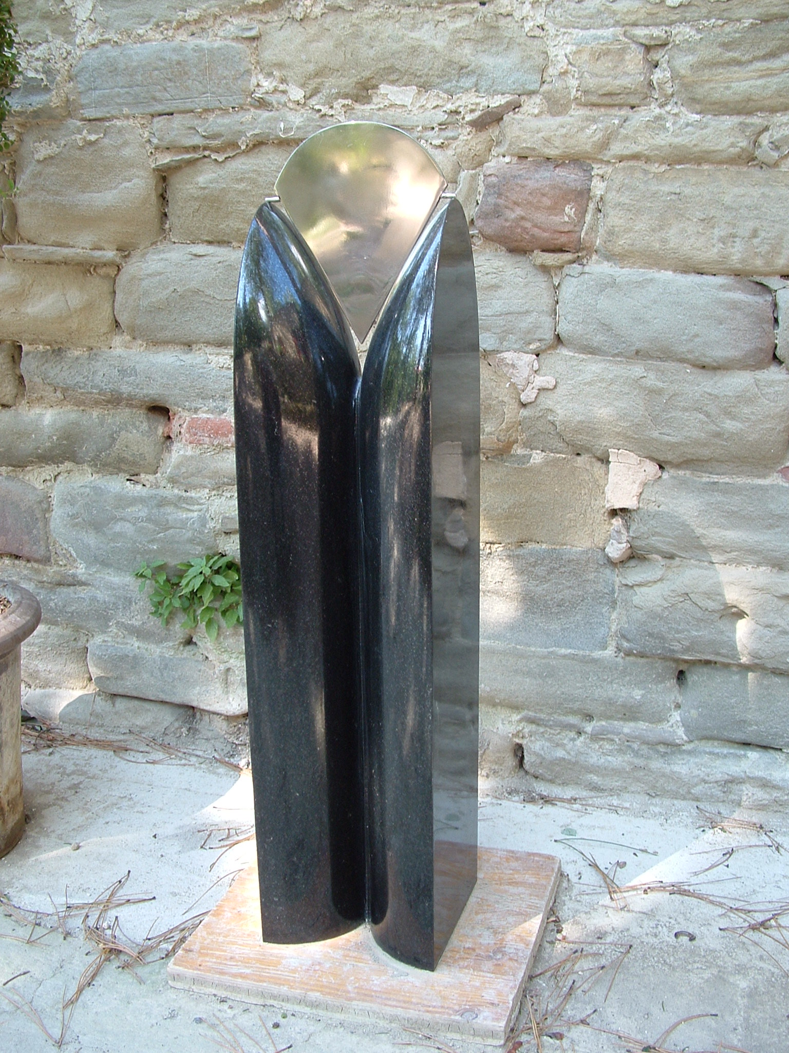 granite abstract sculpture