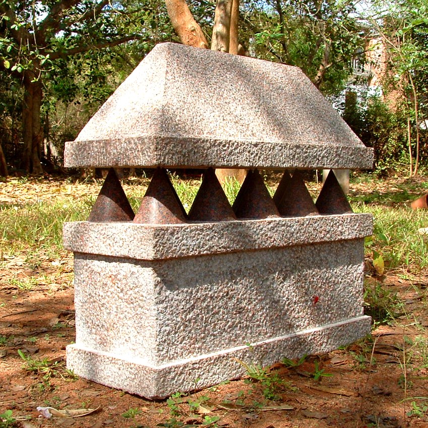 granite abstract sculpture