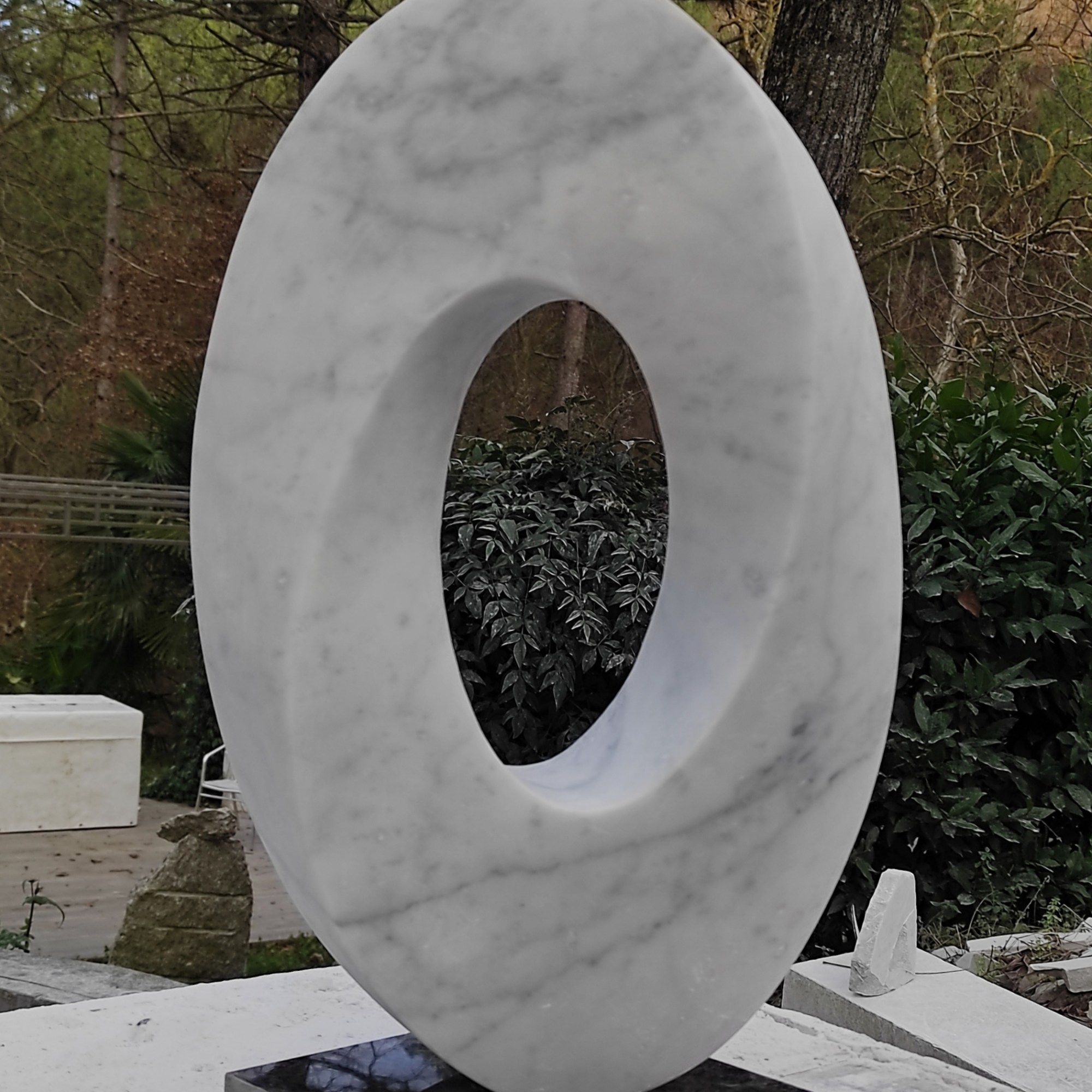marble abstract sculpture